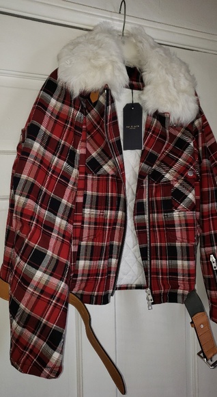 NWT - Rag & Bone "Red Multi Etiene Jacket" sz. L - Picture 3 of 9